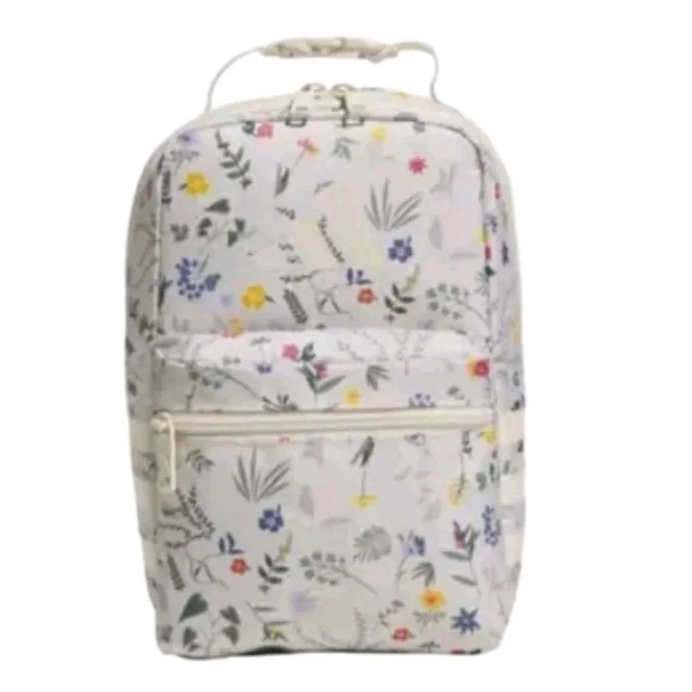 Adidas Lunch Bag Santiago 3 White Floral NWT $28